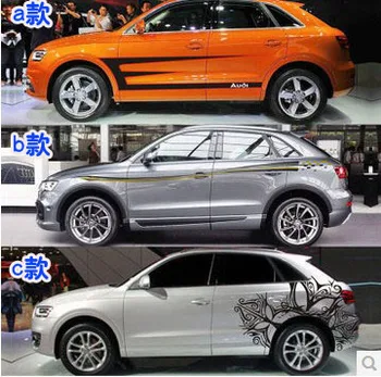 Автомобильная Наклейка ДЛЯ Audi Q3 Body Appearance Decoration Decal Q3 Индивидуальная Полная Автомобильная Наклейка Decal