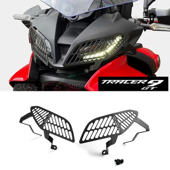 Защитная Крышка фары Мотоцикла Для Yamaha Tracer 9 GT 9GT Tracer9 2021 2022 Аксессуары Защита головного Света Защитная Решетка