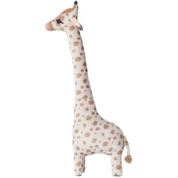 40 см 67 см, Имитация Большого Размера, Плюшевая игрушка с Жирафом, Мягкое Чучело Животного, Спящая Кукла-Жираф, Игрушка Для мальчика, Подарок для Девочки На День Рождения, детская игрушка