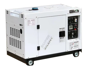Горячая продажа супер тихий генератор мощностью 10000 Вт AVR 10 кВт 12 кВА бесшумный  