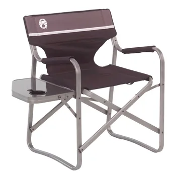 Алюминиевый походный стул Coleman с приставным столиком уличная мебель