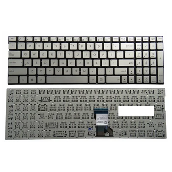 Новинка из США Серебристого цвета для ноутбука ASUS UX52 UX52A UX52V UX52VS Клавиатура Английский