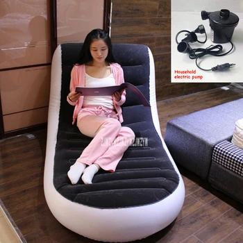 Новый A806 L-образный Надувной диван-кровать Односпальный Открытый Портативный Надувной Диван Домашний Ленивый Диван С Бытовым Электрическим Насосом + Подушка