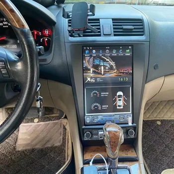 Автомобильный радиоплеер Tesla с вертикальным экраном Android 11 для Honda Accord 7 2003-2008 Головное устройство GPS Навигация 2din стерео 4G WiFi